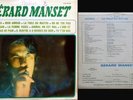 LP - GERARD MANSET - Animal - Très rare - ODEON -  SLOX 340784