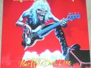 Iron Maiden FEAR OF THE DARK LIVE Italy BLUE vinyl LP rare UNIQUE eddie ITALY