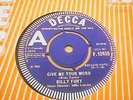 Billy Fury - Give Me Your Word 1966 Demo 7 