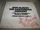 Rod McKuen The Amsterdam Concert Numbered, Signed & Personalized 2xLP VG++