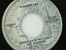 Warren Lee-Mama Said We Can't Get Married-Deesu 302-FUNK