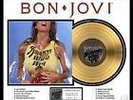 Bon Jovi--Slippery When Wet.... Limited Edition Gold Record....Priority Shipping
