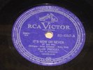 ELVIS PRESLEY 1960 It´s Now Or Never 78 RPM 10” BRAZIL