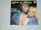 JOHNNY HALLYDAY & SYLVIE VARTAN RARE 45 T EN ITALIEN IL MIO PROBLEMA TBE