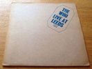 THE WHO Live At Leeds UK A1/B1 INSERTS BLUE LP EX