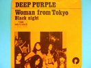 DEEP PURPLE-WOMAN FROM TOKYO/BLACK NIGHT-ORANGE COVER RARE DUTCH +PS