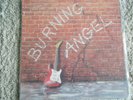 LP BURNING ANGEL Same s/t private german metal Iron Curtain 1988