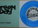 Green Day 1000 Hours BLUE vinyl 7