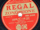 CLASSIC 1937 GEORGE FORMBY 78 LEANING ON A LAMP POST /HI-TIDDLY-HI-TI ISLAND EX-