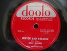 Don Julian Meadowlarks Heaven Paradise Embarrassing Moment rare Dooto doo-wop 78