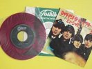 Japan Odeon Red Wax Single w PC / Beatles / Rock And Roll Music