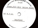 RARE 1960s Rock 45 Acetate  BEATLES  