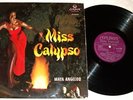 MAYA ANGELOU, Miss Calypso, Ultra-Rare 1957 UK IMPORT LP, Afro-Cuban Jazz, Poet