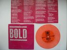 Bold st 7 ep orange vinyl revelation records sxe hardcore 1989 limited 1000