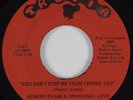Sweet Soul 45 ROBERT EVANS You Can't Stop Me From Loving You TREVIA HEAR