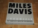 MILES DAVIS CHRONICLE COMPLETE PRESTIGE RECORDINGS 12 LP BOX LIMITIERTE AUFLAGE