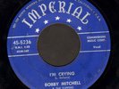 DOOWOP BOBBY MITCHELL & THE TOPPERS 45 on IMPERIAL 5236 I'm Crying