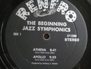 JAZZ SYMPHONICS The Beginning '60 LP PRIVATE TEEN JAZZ Vinyl Only