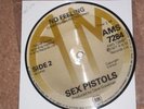 SEX PISTOLS - God Save The Queen PIC DISC 61 of 250 Punk 45 PICTURE DISC A&M