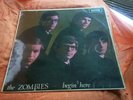 1965  UK DECCA LK 4679 MONO - THE ZOMBIES - BEGIN HERE - RARE PSYCH LP