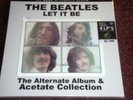THE BEATLES  let it be  4 LP BOX THE REAL ALTERNATE ALBUM  BLUE VINYL