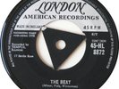THE ROCKIN' R's - THE BEAT / CRAZY BABY  -  LONDON 45-HL 8872 - TRI CENTRE