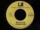Antonio Castro W.E.L.F.A.R.E. Welfare RARE FUNK 45 UI