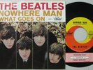 the BEATLES . . 45 Picture Sleeve   . . Nowhere Man / What Goes On . . EXCELLENT