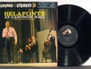 LSO-6006 HARRY BELAFONTE at carnegie hall LIVING STEREO rca TAS