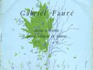 Erato LDE50166 - Faure - Sonatas - DOUKAN - COCHET - RARE
