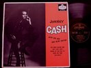 JOHNNY CASH WITH HIS HOT BLUE GUITAR AUSSIE 1950s LP ON LONDON Rockabilly
