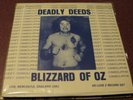 OZZY OSBOURNE BLIZZARD OF OZZ DEADLY DEEDS 2 LP LIVE UK 1981 NM VINYL RARE