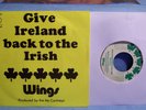 PAUL McCARTNEY WINGS GIVE IRELAND BACK TO THE IRISH 7''APPLE ITA