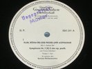 KARL BOHM 7.Symphony Rehearsal SCHUBERT - 1960s Promo DGG MINT