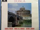 RENATA TEBALDI & DEL MONACO Tosca  ORIG Decca WBg SXL 2180/1 UK-1960  MINT