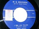Country/rock 45 Henry McPeak I feel like yelling Strong vg+