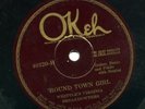 Okeh 40320 WHITTER'S VIRGIN BREAKDOWNERS Black-Eyed Susan /'Round Town Girls VG+