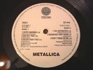 METALLICA - BLACK ALBUM LP PORTUGAL 1st EDITION 1991 EX