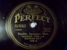 GEORGIA TOM Terrible Operation Blues/FAMOUS HOKUM BOYS Come On Mama 78RPM Record