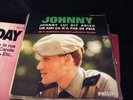 J. HALLYDAY JOHNNY lui dit adieu (bandeau noir) 45T