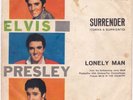 ELVIS PRESLEY  SINGLE ITALY 45N 1160 YEAR 1961