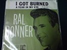 RAL DONNER - I GOT BURNED - RECORD & SLEEVE