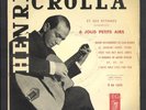 Très Rare EP JAZZ HENRI CROLLA et ses rythmes interprètent 