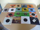 The Beatles set of 17, 7 inch singles some rare first pressing great collection