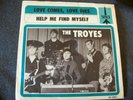 TROYES--LOVE COMES, LOVE DIES--SPACE 7002, PROMO w/PICTURE SLEEVE--MICHIGAN PUNK