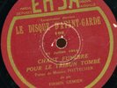 78 tours   Firmin Gemier     Jaures    La voix des notres
