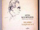 Otto KLEMPERER / Brahms Symphonie N° 4 - Columbia SAXF 204