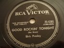 Elvis Presley Good Rockin Tonight 78 RPM RCA Victor 20-6381 Excellent Condition
