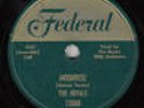 ROYALS - Federal 12088 (gold top) - Moonrise / Fifth Street Blues - DOO-WOP 78