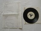 Rare Iron Maiden The Trooper German Test Press Promo + Original Sheet